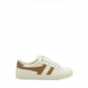 Gola Off White/Brown Tennis Mark Cox Canvas Lace-Up Trainers 1 Gola Off White/Brown Tennis Mark Cox Canvas Lace-Up Trainers -Gola Shop unnamed file 1007