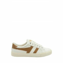 Gola Off White/Brown Tennis Mark Cox Canvas Lace-Up Trainers 6 Gola Off White/Brown Tennis Mark Cox Canvas Lace-Up Trainers -Gola Shop unnamed file 1011