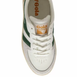 Gola White Grandslam Trident Lace-Up Trainers -Gola Shop unnamed file 1056