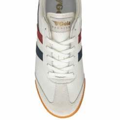Gola White Harrier Leather Lace-Up Trainers -Gola Shop unnamed file 1071