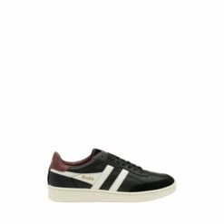 Gola Black/ White/ Red Contact Leather Lace-Up Trainers -Gola Shop unnamed file 1086
