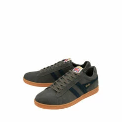 Gola Grey Men's Equipe Suede Lace-Up Trainers -Gola Shop unnamed file 1128