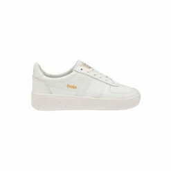 Gola White Grandslam Leather Lace-Up Trainers -Gola Shop unnamed file 1175