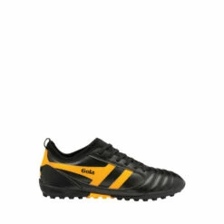 Gola Black Juniors Ceptor Turf Lace-Up Football Trainers