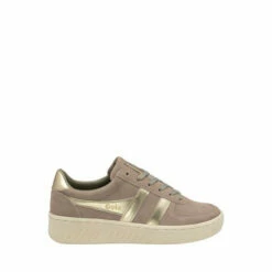 Gola Green Ladies' Grandslam Pearl Lace-Up Trainers -Gola Shop unnamed file 1197