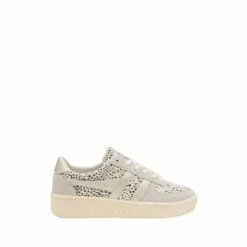Gola Cheetah Print Ladies' Grandslam Savanna Lace-Up Trainers