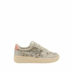 Gola Silver Grandslam Mamba Ladies' Lace-Up Trainers