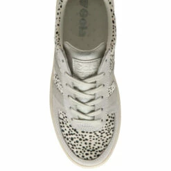 Gola Silver Grandslam Mamba Ladies' Lace-Up Trainers -Gola Shop unnamed file 1211