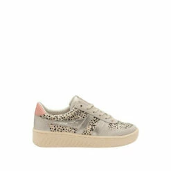 Gola Silver Grandslam Mamba Ladies' Lace-Up Trainers -Gola Shop unnamed file 1212