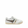 Gola White Harrier Leather Trident Ladies' Leather Lace-Up Trainers -Gola Shop unnamed file 1215