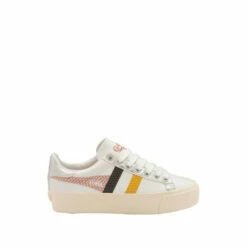 Gola White Orchid Platform Trident Snake Ladies' Lace-Up Trainers -Gola Shop unnamed file 1224