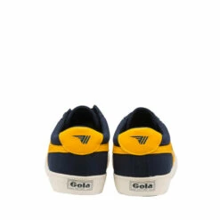 Gola Navy And Sun Men's Varsity Canvas Lace-Up Trainers -Gola Shop unnamed file 1232