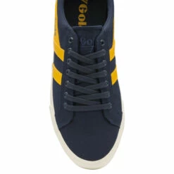 Gola Navy And Sun Men's Varsity Canvas Lace-Up Trainers -Gola Shop unnamed file 1233