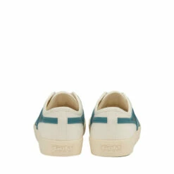 Gola White Ladies' Coaster Canvas Lace-Up Trainers -Gola Shop unnamed file 1244