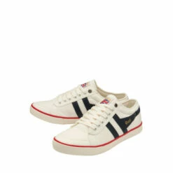 Gola White Men's Comet Canvas Lace-Up Trainers 3 Gola White Men's Comet Canvas Lace-Up Trainers -Gola Shop unnamed file 1248
