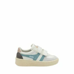 Gola White Kids Grandslam Trident Strap Trainers -Gola Shop unnamed file 1281