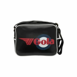 Gola Black Redford Mod Messenger Bag