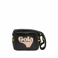 Gola Black Micro Redford Trident Messenger Bag