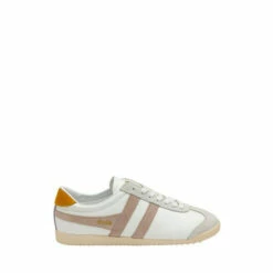 Gola White/Pink/Orange Ladies' Bullet Pure Lace-Up Trainers -Gola Shop unnamed file 139