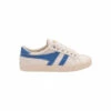 Gola White And Blue Tennis Mark Cox Canvas Lace-Up Trainers -Gola Shop unnamed file 16