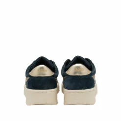 Gola Blue Grandslam Pearl Ladies' Suede Lace-Up Trainers -Gola Shop unnamed file 162