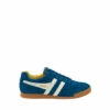 Gola Blue Mens Harrier Suede Lace-Up Trainers -Gola Shop unnamed file 165