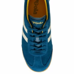 Gola Blue Mens Harrier Suede Lace-Up Trainers -Gola Shop unnamed file 168