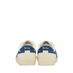 Gola White And Blue Tennis Mark Cox Canvas Lace-Up Trainers -Gola Shop unnamed file 18
