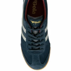 Gola Blue Men's Harrier Suede Lace-Up Trainers -Gola Shop unnamed file 185