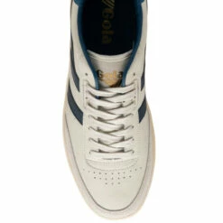 Gola White /Navy Blue /Marine Blue Contact Leather LaceUp Trainers -Gola Shop unnamed file 243