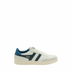 Gola White /Navy Blue /Marine Blue Contact Leather LaceUp Trainers -Gola Shop unnamed file 244