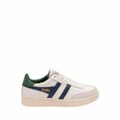 Gola White /Navy Blue /Marine Blue Contact Leather LaceUp Trainers -Gola Shop unnamed file 246