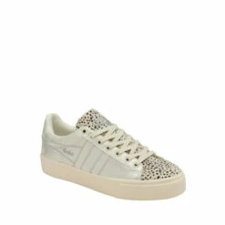 Gola Silver Ladies' Orchid Cheetah Lace-Up Trainers 4 Gola Silver Ladies' Orchid Cheetah Lace-Up Trainers -Gola Shop unnamed file 26