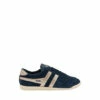 Gola Blue Ladies' Bullet Flame Suede Lace-Up Trainers