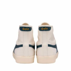 Gola Blue Tennis Mark Cox High Canvas Lace-Up Trainers -Gola Shop unnamed file 282