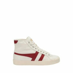 Gola Blue Tennis Mark Cox High Canvas Lace-Up Trainers -Gola Shop unnamed file 286