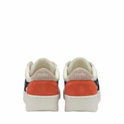Gola White Grandslam TridentLadies' Lace-Up Trainers -Gola Shop unnamed file 301