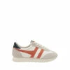 Gola White Boston '78 Lace-Up Trainers