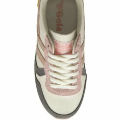 Gola White Daytona Quadrant Ladies' Lace-Up Trainers -Gola Shop unnamed file 328