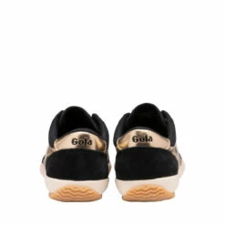 Gola Black Ladies Badminton Canvas Lace-Up Trainers -Gola Shop unnamed file 33