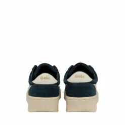 Gola Blue Ladies' Grandslam Suede Lace-Up Trainers -Gola Shop unnamed file 351