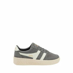 Gola Blue Ladies' Grandslam Suede Lace-Up Trainers -Gola Shop unnamed file 354