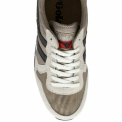 Gola White Daytona Men's Nylon Lace-Up Trainers -Gola Shop unnamed file 360