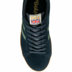 Gola Blue Men's Equipe Suede Lace-Up Trainers -Gola Shop unnamed file 365