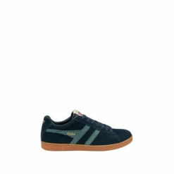 Gola Blue Men's Equipe Suede Lace-Up Trainers -Gola Shop unnamed file 366