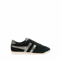 Gola Black Bullet Savanna Suede Lace-Up Trainers