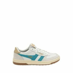 Gola White Ladies' Hawk Lace-Up Trainers -Gola Shop unnamed file 389