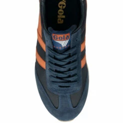 Gola Blue Men's Boston '78 Nylon Lace-Up Trainers -Gola Shop unnamed file 409
