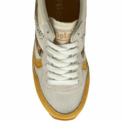 Gola White Ladies' Daytona Safari Nylon Lace-Up Trainers -Gola Shop unnamed file 425