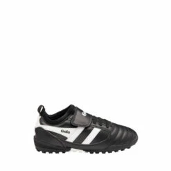 Gola Black/White Ceptor Turf QF Kids' Football Trainers
